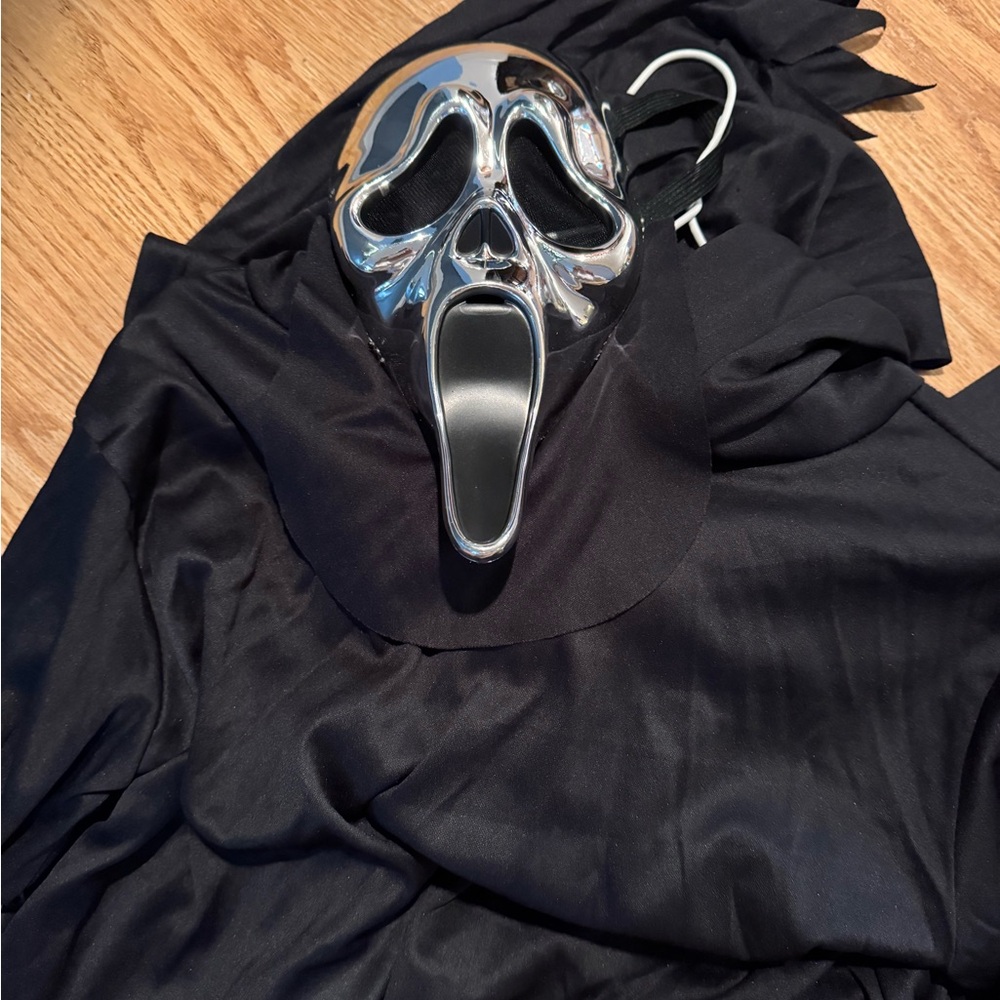 Spirit Black and Silver Scream Costume